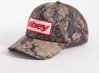 Obey Ranch - Cappellino snapback mimetico a cinque pannelli-Multicolore