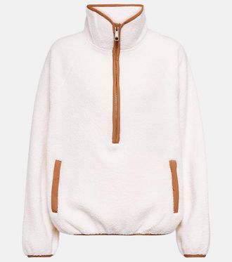 The Upside Harlow high-neck fleece sweater