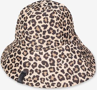 Catarzi Faltbarer Hut mit Leopardenprint