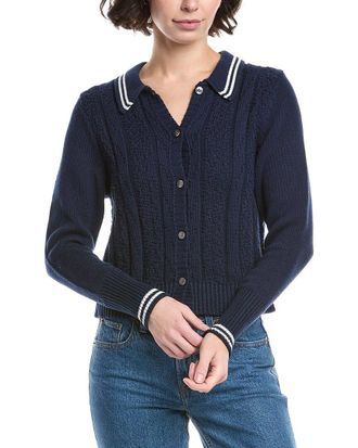 525 america Mixed Stitch Cardigan