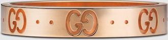 Gucci Icon 18k Thin Band, Rose Gold, Rose Gold