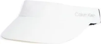 Calvin Klein Terry Tennis Visor in White at Nordstrom Rack
