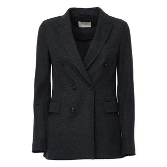 Circolo 1901 Giacca doppiopetto in jersey - - Jackets - Donna - Grigio - XL