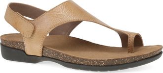 Dansko Womens Reece Lightweight Sandal In Honey