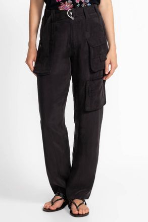 Johnny Was Womens Hailey Cargo Pant In Black