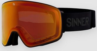 Sinner Snowghost Matte Black Goggle schwarz