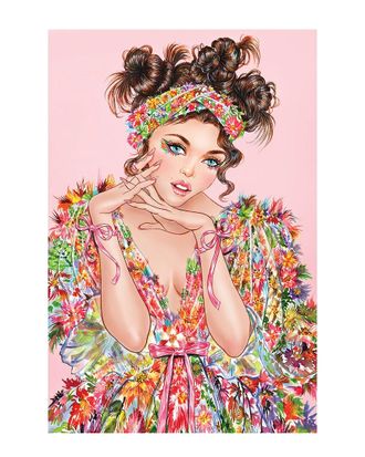 iCanvas Summer Dream By Sunny Gu Wall Art