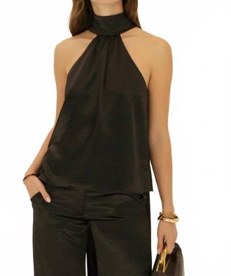 Amanda Uprichard Fontana Top In Black