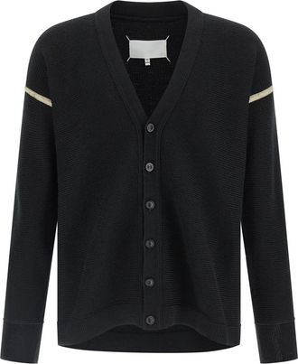 Maison Margiela Mens Elbow Patch Cardigan