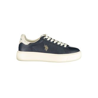 U.S.Polo Association Blue Polyurethane Womens Sneaker