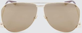 Saint Laurent SL 690 aviator sunglasses