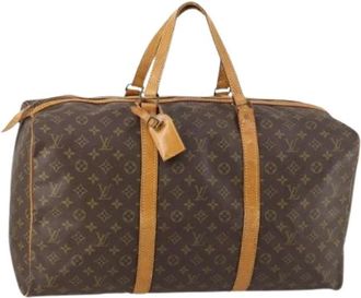 Louis Vuitton Pre-owned Weekend Bags, female, Brown, Size: ONE SIZE Pre-owned Vintage Weekend Bag