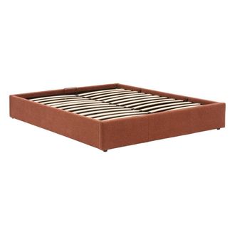 Atmosphera Cama Con Cajones Luna Rectangular, 160 X 200 Cm, Color Terracota - Atmosphera Cr&eacute;ateur DInt&eacute;rieur