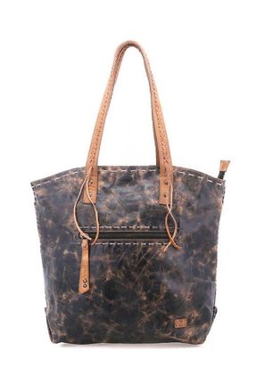 Bed St&uuml; Barra II Tote Bag in Black Lux Tan Rustic at Nordstrom