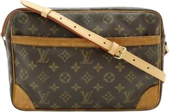 Louis Vuitton Pre-owned Cross Body Bags, female, Brown, Size: ONE SIZE Pre-owned Vintage Monogram Shoulder Bag