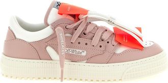 Off-white Pink Logo Sneakers