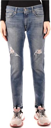 Dondup Klassieke Denim Jeans voor Mannen - Dames - Slim Fit Jeans - Blauw - W30 - Denim - Jeans