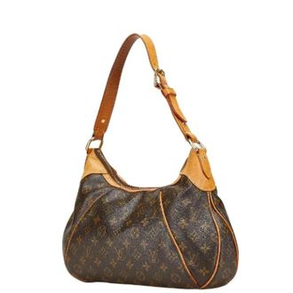 Louis Vuitton Pre-owned Shoulder Bags, female, Brown, Size: ONE SIZE Pre-owned Thames GM Monogram Shoulder Bag