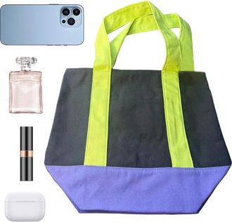 Generic Halloween Tote Bag for Women | Halloween Trick or Treat Tote Bags - Festive Holiday Themed Large Capacity Reusable Carrier for Travel Outdoor Business