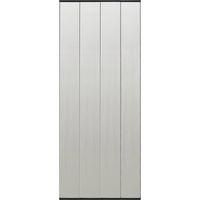 OEM Mosquitera Para Puerta, Negra, 100 X 220 Cm, Poli&eacute;ster - Crezuo