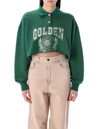 Golden Goose Nastia Cropped Sweatshirt