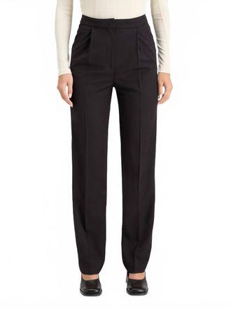Scotch & Soda Robyn Tuxedo Pant In Evening Black