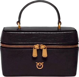 Pinko Handbags - Dames - Handtassen - Zwart - ONE Size - Leer - Tassen