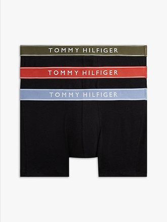 Tommy Hilfiger 3-Pack Essential Logo Waistband Trunks