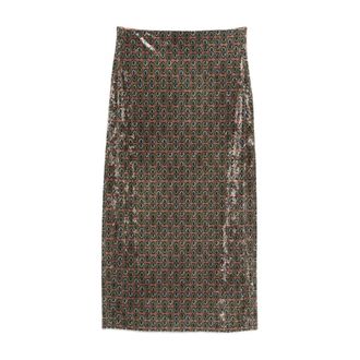 Pierre-Louis Mascia Pencil Skirt - female - Pierre-Louis Mascia - Midi Skirts - Multicolor - XL - Skirts