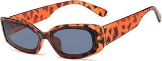 Generic Mens Square Frame Sunglasses Outdoor Sports Driving Sun Glasses(Multi-colored)