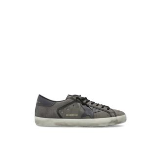 Golden Goose Sneakers, male, Gray, Size: 10 US Super-Star Double Quarter Sneakers