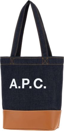 A.P.C. Axel Tote Bag - Navy