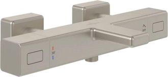 Villeroy & Boch Villeroy&boch - Mezclador Termost&aacute;tico Para Ba&ntilde;era Y Ducha Villeroy Et Boch Universal Grifer&iacute;a Cuadrado N&iacute;quel Cepillado Mate