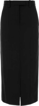 Brunello Cucinelli Belt-loops Pencil Midi Skirt