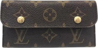 Louis Vuitton Pre-owned Keycase - Dames - Vintage Accessoires - Bruin - ONE Size - Vintage