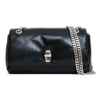 Marc Jacobs Shoulder Bags, female, Black, Size: ONE SIZE Pop J Chain Mini Bag