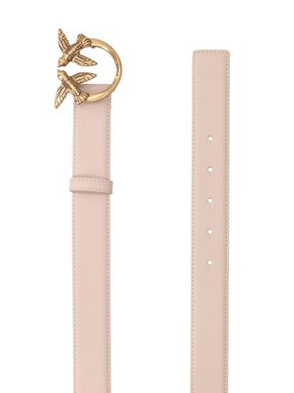 Pinko Womens Belts Beige Leather