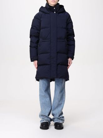 Woolrich Coat WOOLRICH Woman color Blue