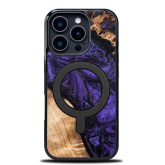 OEM Funda Bewood Unique Para Iphone 16 Pro - Violeta Con Magsafe