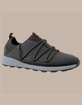 Craghoppers Mens Locke Pack Textured Low Top Sneakers - Grey - Size: 6 39