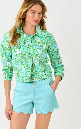Lilly Pulitzer Seaspray Linen Jacket