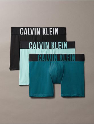 Calvin Klein Mens Intense Power Micro 3-Pack Boxer Brief - Multi - XL