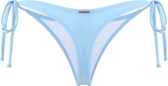 Relleciga Womens Thong Bikini Bottom, Sea Blue1, XS