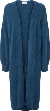 Americandreams Azra Cardigan - Dames - Lange truien - Blauw - ONE Size - Wol - Truien & Vesten