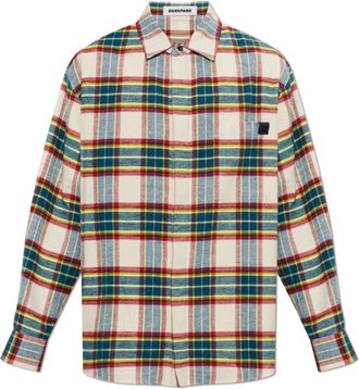 Darkpark Shirt Ethan - Heren - Casual Overhemden - Veelkleurig - L - Katoen - Overhemden
