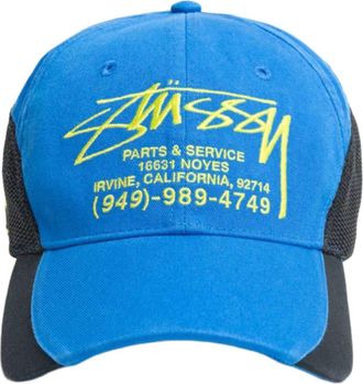 St&uuml;ssy Parts & Service Mesh Cap Blue 1311205-BLUE