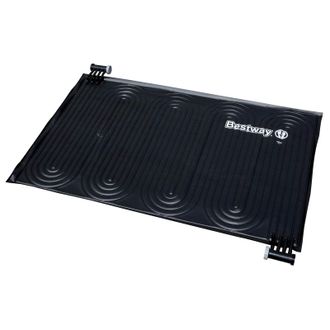 Bestway Alfombra Solar Calefactora Negra 171x110 Cm