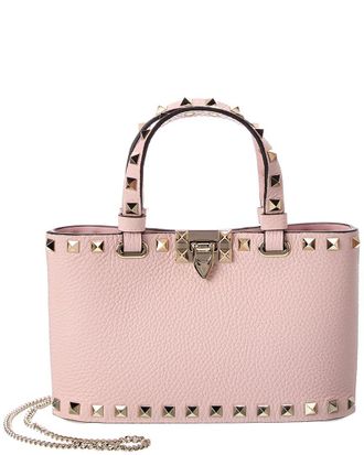 Valentino Rockstud Mini Leather Tote