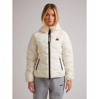 JACK1T Orb1T Hooded Jacket in Vintage White at Nordstrom, Size X-Small