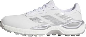 adidas (WMNS) adidas Codechaos 27 Spikeless Golf White Silver Metallic Gray Two KI1389